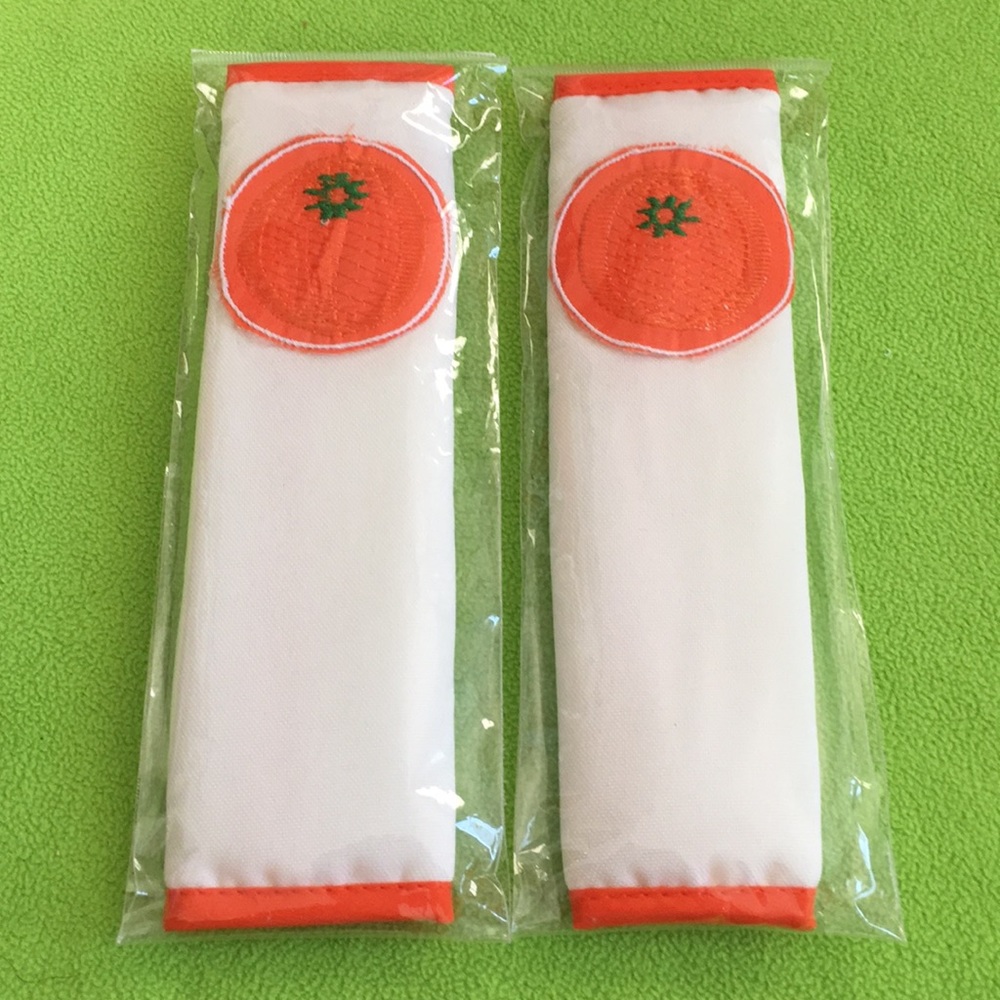 Orange Refrigerator Handle Cover